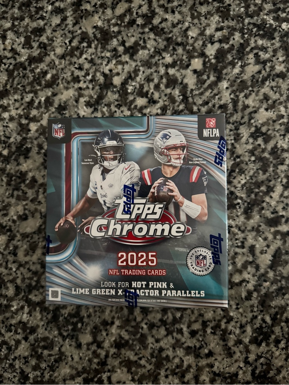 2025 Topps Chrome Football Mega Box Factory Sealed Brand New